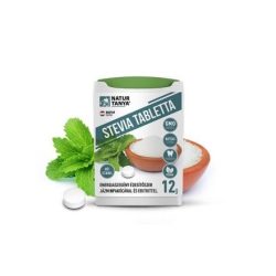   Dr. Natur étkek, Stevia tabletta (Édesfű, Jázminpakóca) Mellékíz-mentes, természetes édesítőszer 200 db