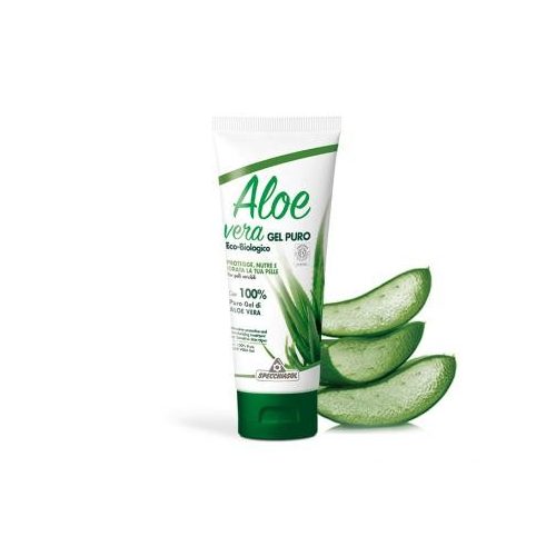 Aloe vera elsősegély gél - Natur, minden bőrtípus számára. ECOBIO minősítésű 100%-os, külsőleg. 200 ml