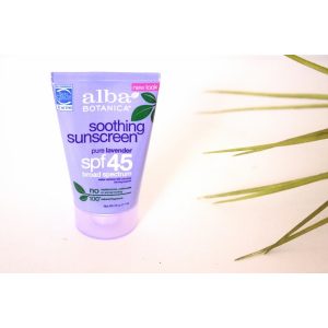 Természetes fényvédő levendulával SPF-45 120 ml