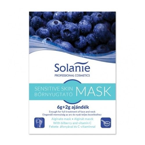 Solanie Alginát Sensitive Bőrnyugtató maszk